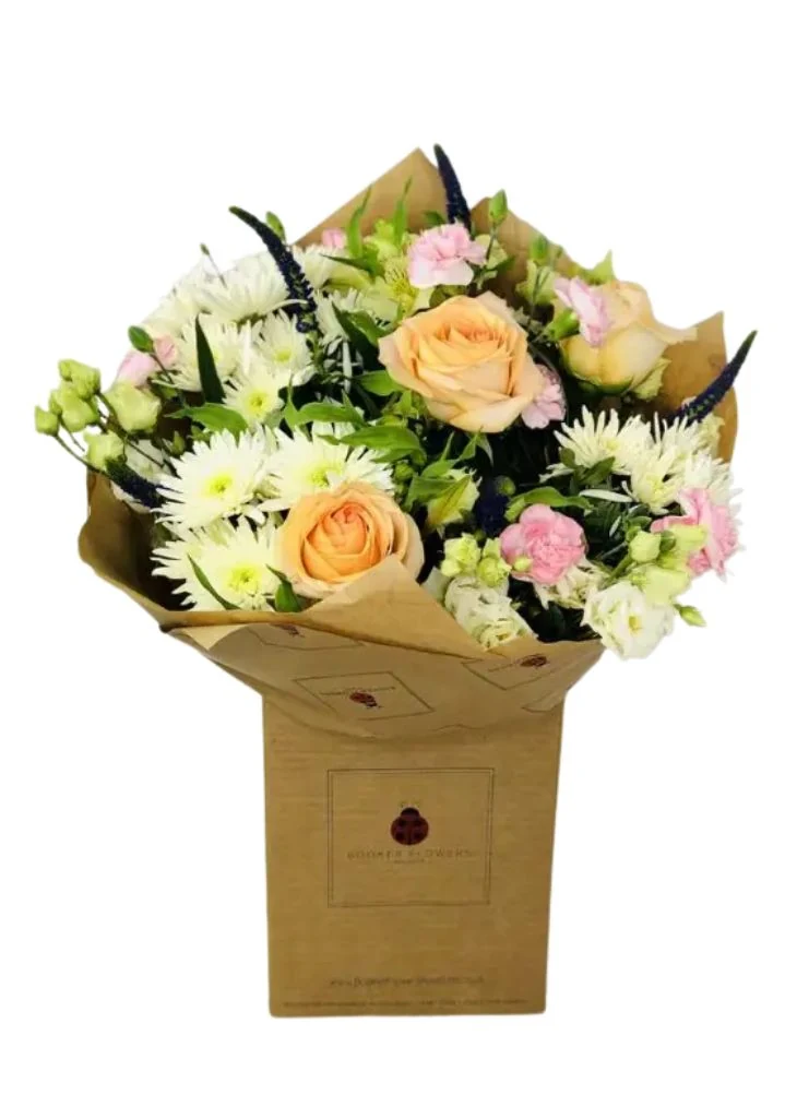 Precious Pearl Anniversary Handtied Bouquet Large