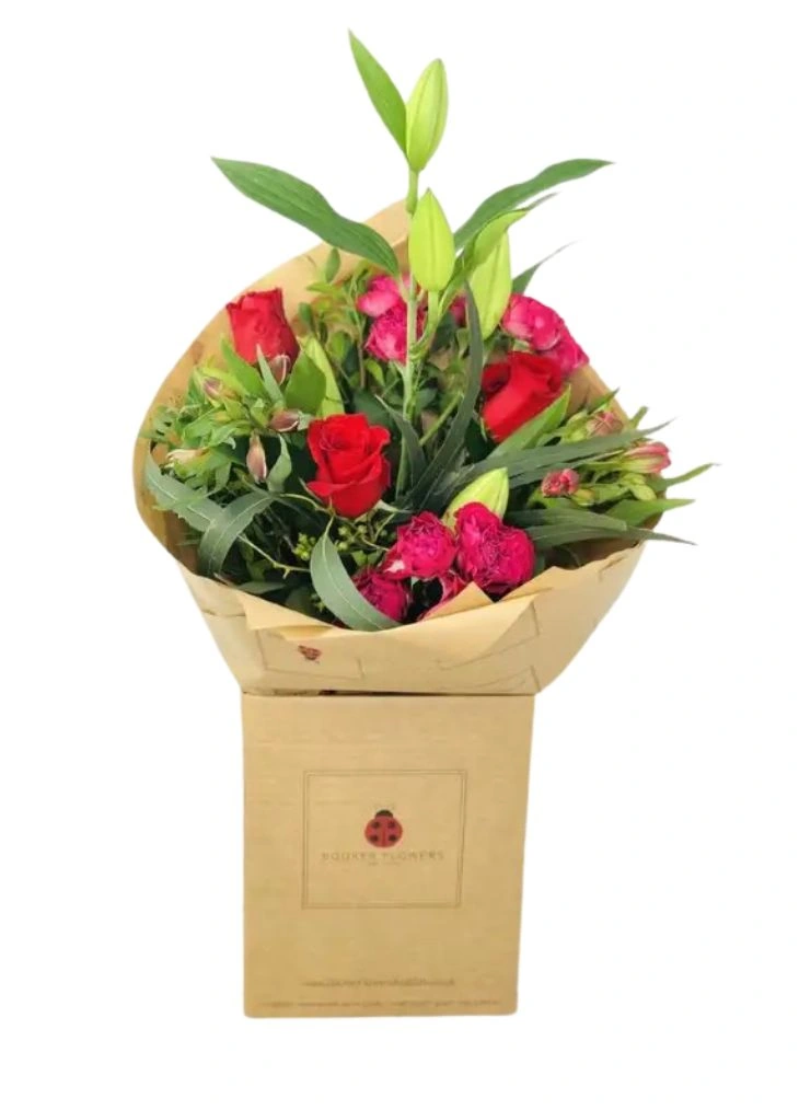 Ruby Rapture Ruby Wedding Anniversary Bouquet