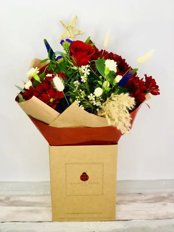 Santa Baby Christmas Bouquet of Flowers