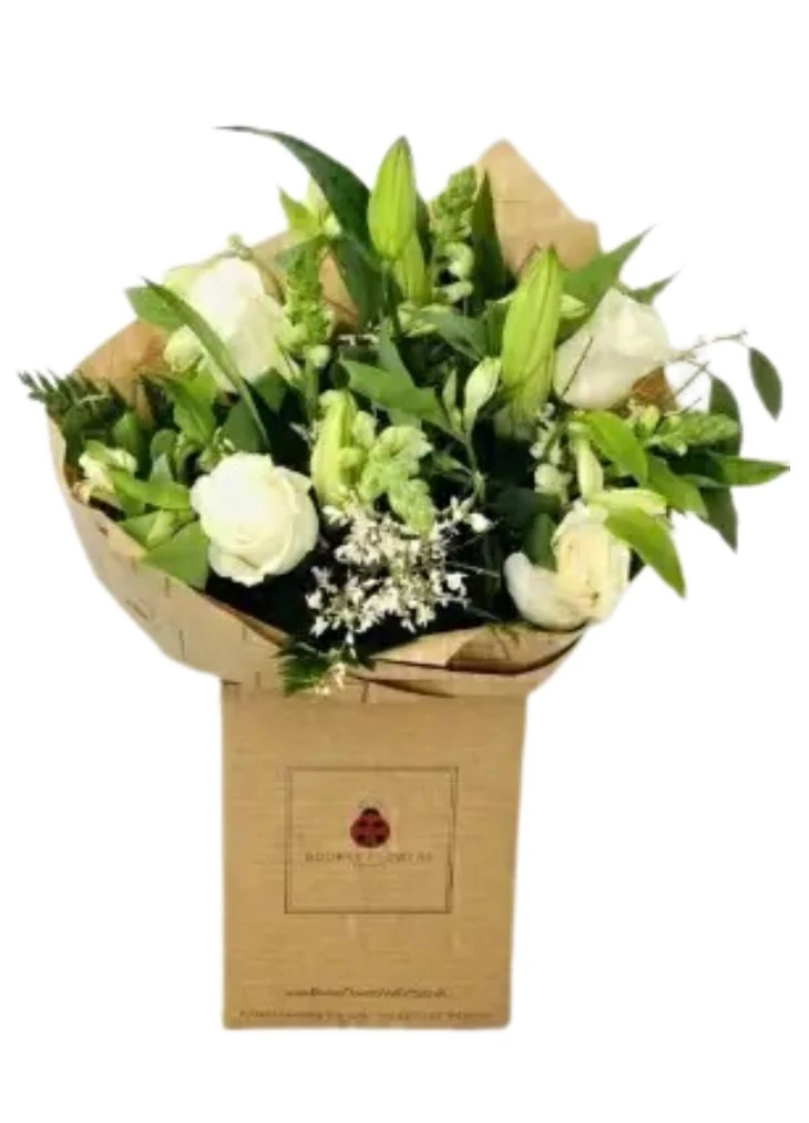 Silver Wedding Anniversary Bouquet Large