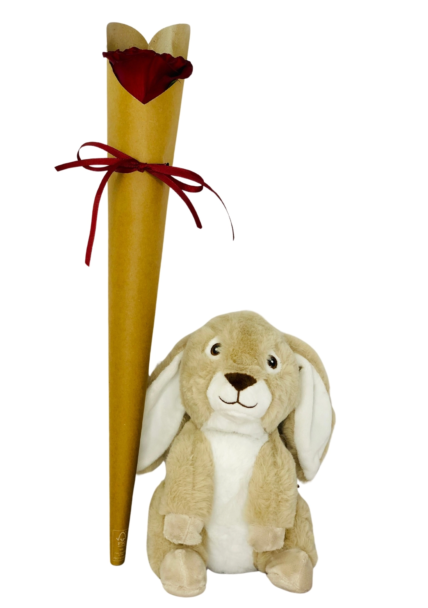 Some Bunny Loves You Valentines Rose