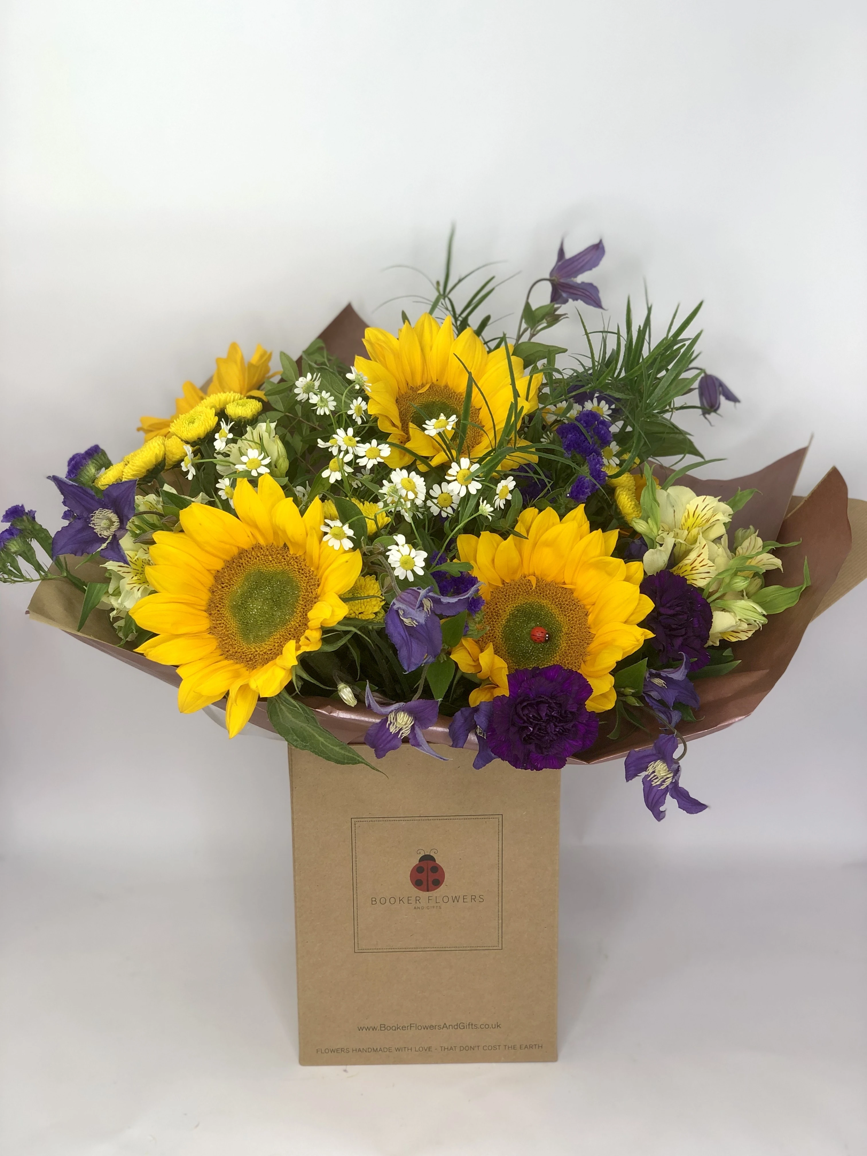 Sunflower Moscow Mule Summer Bouquet