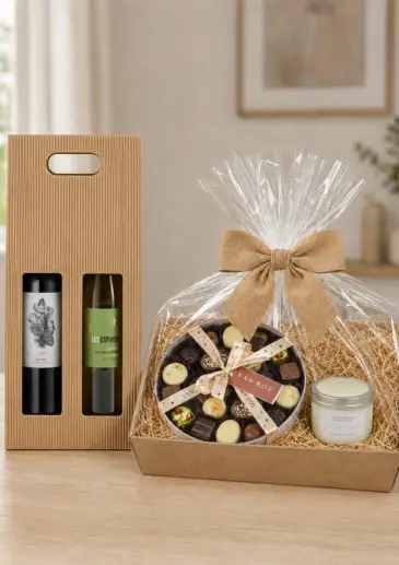 The Mersey Wine and Wonderful Treats Gift Hamper