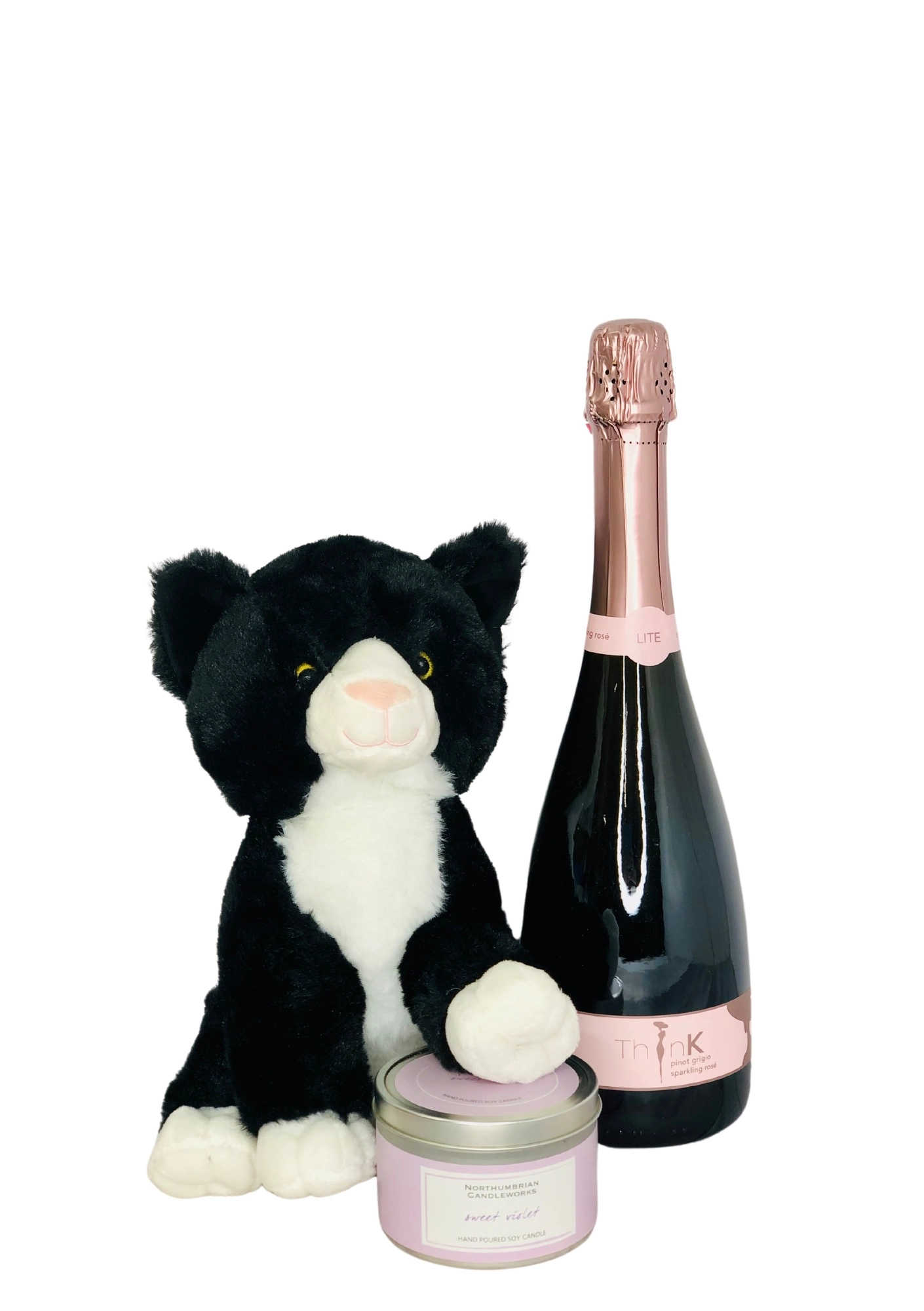 Think Pink Pussy Cat Valentines Giftset