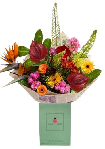 Tropical Autumn Elegance Bouquet