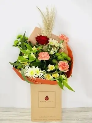 Valentines Day Warming Hearts Handtied
