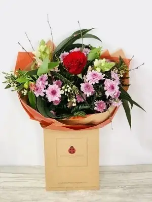 Valentines Strawberry Sweetheart Handtied