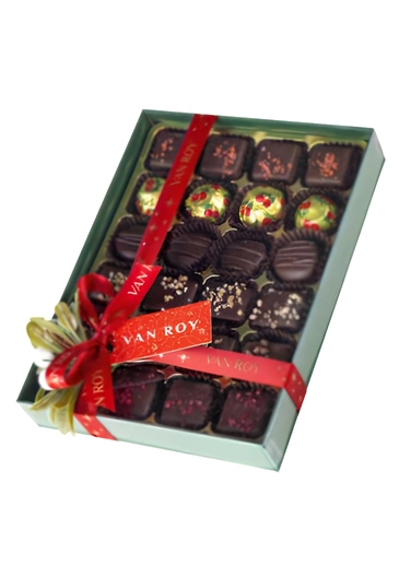 Van Roy Deluxe Vegan Belgian Christmas Chocolate Collection 335g