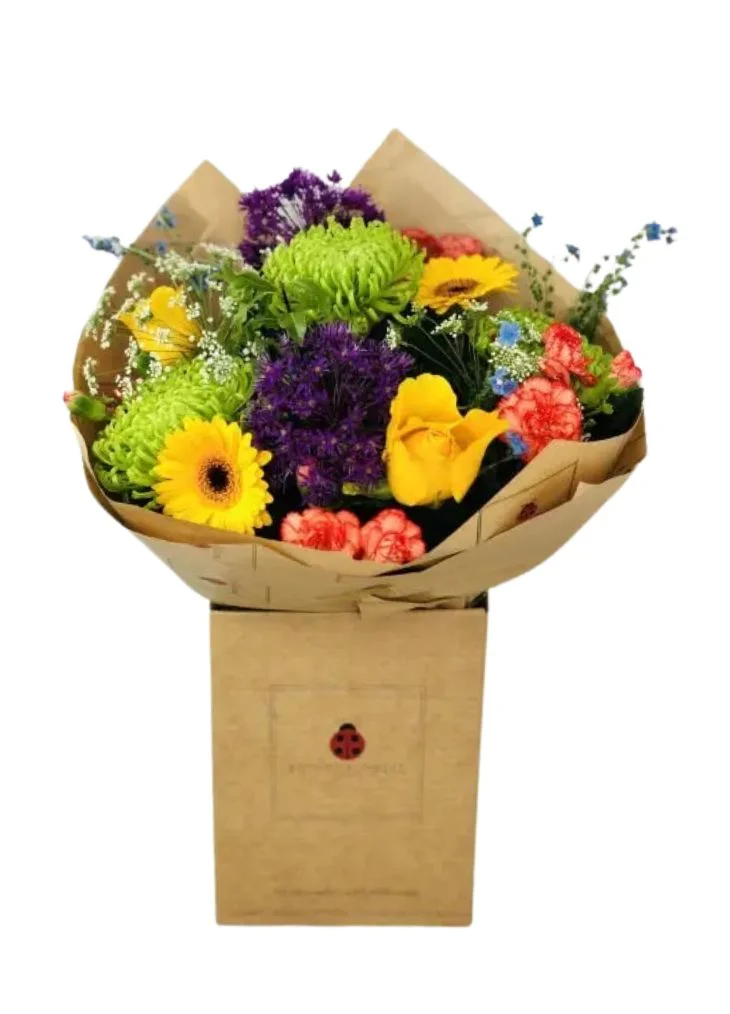 Vibrant Summer Handtied Bouquet Vibrant Summer Handtied Bouquet