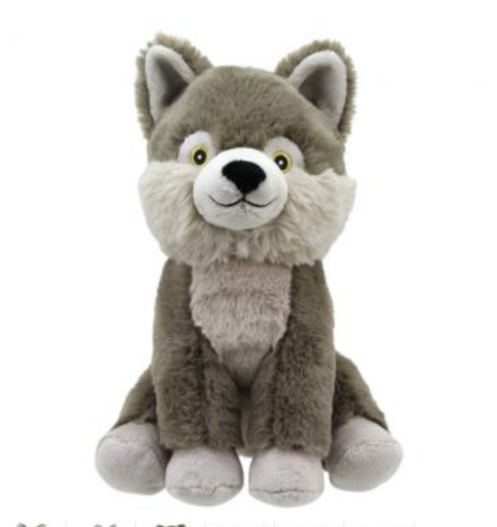 Wolfie The Wolf Eco Cuddlies by Wilberry Wolfie The Wolf Eco Cuddlies by Wilberry